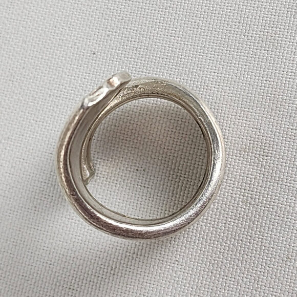 Vintage Oneida Silver Spoon Ring Size 8 - Picture 6 of 8